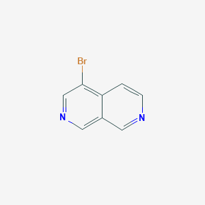 molecular formula C8H5BrN2 B3423002 4-Bromo-2,7-naphthyridine CAS No. 28002-16-6