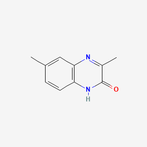 molecular formula C10H10N2O B3423017 3,6-Dimethylquinoxalin-2(1H)-one CAS No. 28082-84-0