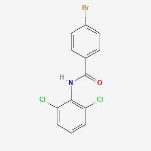 molecular formula C13H8BrCl2NO B3423058 4-bromo-N-(2,6-dichlorophenyl)benzamide CAS No. 282091-65-0