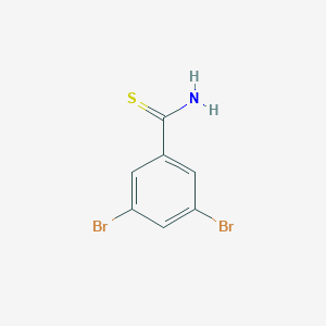 3,5-Dibromobenzenecarbothioamide