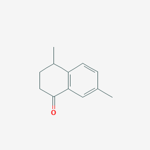 molecular formula C12H14O B3423103 4,7-Dimethyltetral-1-one CAS No. 28449-86-7