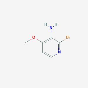 molecular formula C6H7BrN2O B034232 2-Bromo-4-methoxypyridin-3-amine CAS No. 109613-97-0