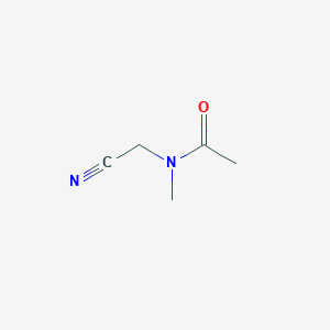 molecular formula C5H8N2O B3423215 N-Cyanomethyl-N-methylacetamide CAS No. 28741-21-1