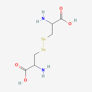 molecular formula C6H12N2O4Se2 B3423251 硒代半胱氨酸 CAS No. 2897-21-4