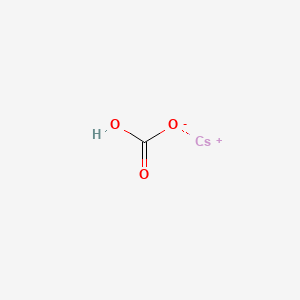 molecular formula Cs2CO3<br>CCs2O3 B3423337 Cesium bicarbonate CAS No. 29703-01-3