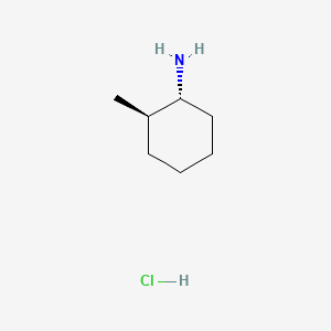 molecular formula C7H16ClN B3423429 trans-2-Methyl-cyclohexylamine hydrochloride CAS No. 302596-19-6