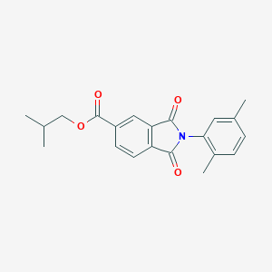 Isobutyl 2-(2,5-dimethylphenyl)-1,3-dioxo-5-isoindolinecarboxylate