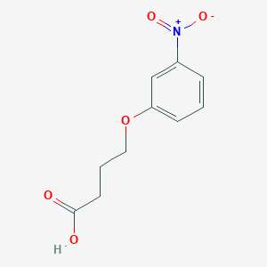 molecular formula C10H11NO5 B3423451 4-(3-Nitrophenoxy)butanoic acid CAS No. 30297-87-1