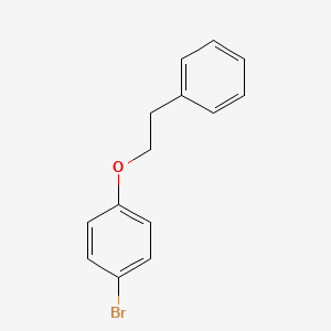 molecular formula C14H13BrO B3423569 1-Bromo-4-(2-phenylethoxy)benzene CAS No. 30752-27-3