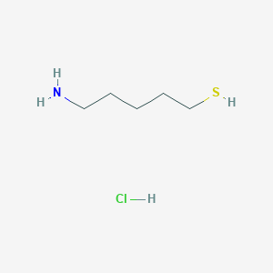 molecular formula C5H14ClNS B3423629 5-Aminopentane-1-thiol hydrochloride CAS No. 31110-78-8