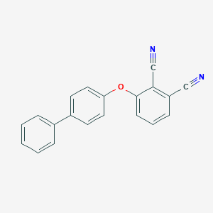 molecular formula C20H12N2O B342364 3-([1,1'-Biphenyl]-4-yloxy)phthalonitrile 