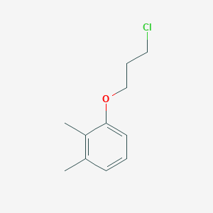 molecular formula C11H15ClO B3423660 1-(3-Chloropropoxy)-2,3-dimethylbenzene CAS No. 31264-52-5