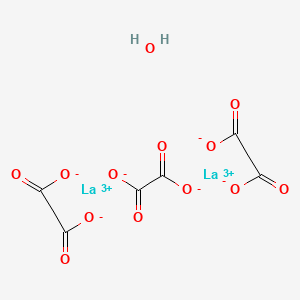 molecular formula C6H2La2O13 B3423672 Lanthanum(III) oxalate hydrate CAS No. 312696-10-9