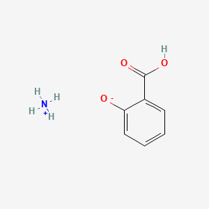 Benzoic acid, 2-hydroxy-, monoammonium salt