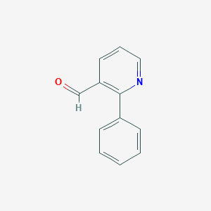molecular formula C12H9NO B034237 2-苯基吡啶-3-甲醛 CAS No. 74796-19-3