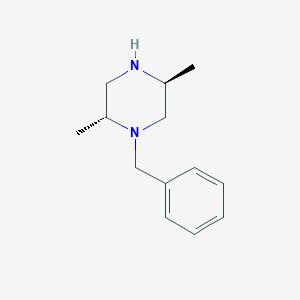 molecular formula C13H20N2 B3423707 (2R,5S)-1-benzyl-2,5-dimethylpiperazine CAS No. 3138-88-3