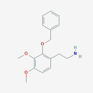 2-(3,4-Dimethoxy-2-phenylmethoxyphenyl)ethanamine