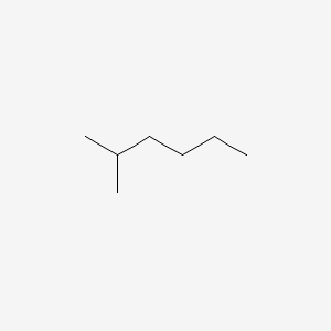 molecular formula C7H16<br>CH3CH(CH3)(CH2)3CH3<br>C7H16 B3423711 2-Methylhexane CAS No. 31394-54-4