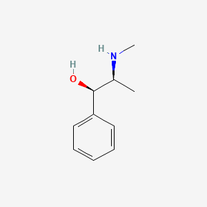 molecular formula C10H15NO B3423809 麻黄碱 CAS No. 299-42-3