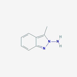 molecular formula C8H9N3 B342384 3-methyl-2H-indazol-2-ylamine 