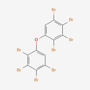 molecular formula C12H2Br8O<br>C6HBr4-O-C6HBr4<br>C12H2Br8O B3423872 八溴二苯醚 CAS No. 32536-52-0