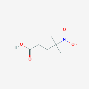 molecular formula C6H11NO4 B3423936 4-Methyl-4-nitropentanoic acid CAS No. 32827-16-0