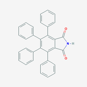 molecular formula C32H21NO2 B342400 4,5,6,7-tetraphenyl-1H-isoindole-1,3(2H)-dione 