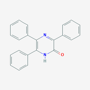 molecular formula C22H16N2O B342405 2-Hydroxy-3,5,6-triphenyl-pyrazine 