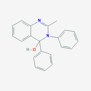molecular formula C21H18N2O B342411 2-Methyl-3,4-diphenyl-3,4-dihydro-4-quinazolinol 