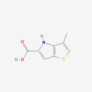 3-Methyl-4h-thieno[3,2-b]pyrrole-5-carboxylic acid