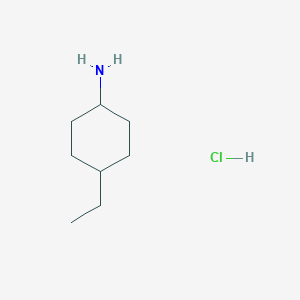molecular formula C8H18ClN B3424171 4-Ethylcyclohexan-1-amine hydrochloride CAS No. 33483-67-9