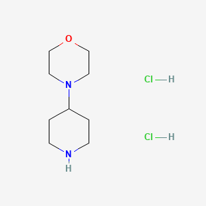 molecular formula C9H20Cl2N2O B3424185 4-(吗啉-4-基)-哌啶二盐酸盐 CAS No. 334942-10-8