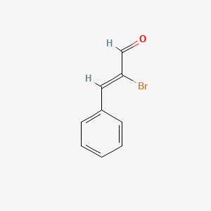 molecular formula C9H7BrO B3424205 alpha-Bromocinnamaldehyde CAS No. 33603-90-6