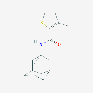 N-(1-adamantyl)-3-methylthiophene-2-carboxamide