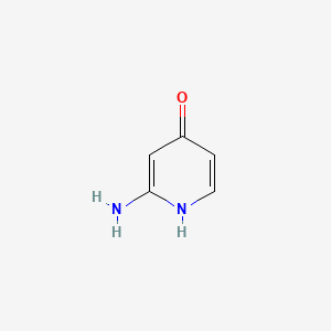 molecular formula C5H6N2O B3424210 2-Amino-4-hydroxypyridine CAS No. 33623-18-6