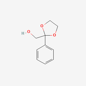 1,3-Dioxolane-2-methanol, 2-phenyl-