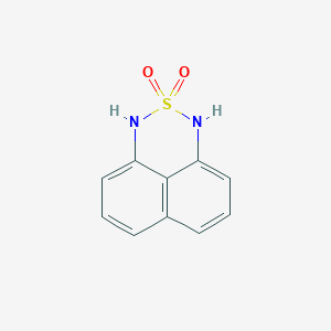 molecular formula C10H8N2O2S B342427 1H,3H-naphtho[1,8-cd][1,2,6]thiadiazine 2,2-dioxide 