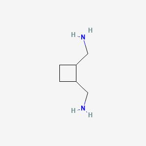 [2-(Aminomethyl)cyclobutyl]methanamine