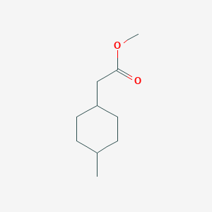 molecular formula C10H18O2 B3424366 Methyl 2-(4-methylcyclohexyl)acetate CAS No. 344307-37-5