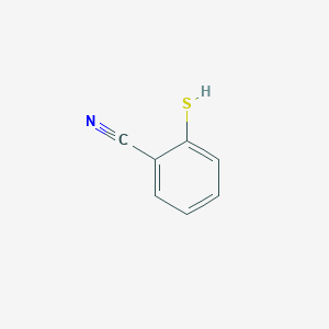 molecular formula C7H5NS B3424433 2-Sulfanylbenzonitrile CAS No. 34761-11-0