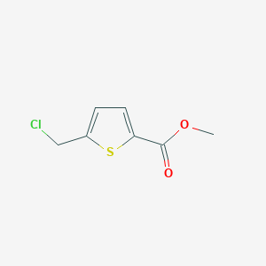 molecular formula C7H7ClO2S B3424436 Methyl 5-(chloromethyl)thiophene-2-carboxylate CAS No. 34776-79-9