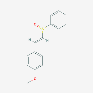 1-Methoxy-4-[2-(phenylsulfinyl)vinyl]benzene
