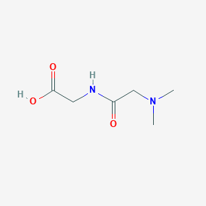 molecular formula C6H12N2O3 B3424547 Glycine, N,N-dimethylglycyl- CAS No. 3544-43-2
