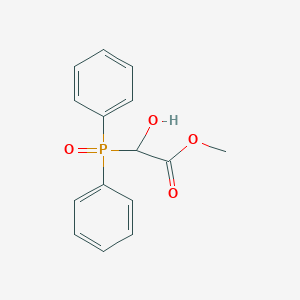 molecular formula C15H15O4P B342460 Methyl (diphenylphosphoryl)(hydroxy)acetate 
