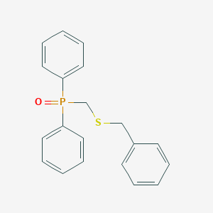 molecular formula C20H19OPS B342462 [(Benzylsulfanyl)methyl](diphenyl)phosphine oxide 