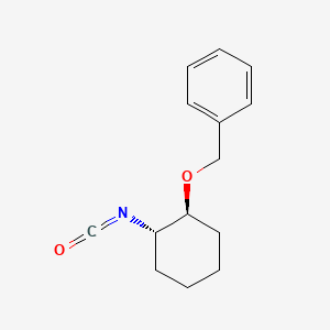 molecular formula C14H17NO2 B3424630 (1S,2S)-(+)-2-Benzyloxycyclohexyl isocyanate CAS No. 361392-21-4