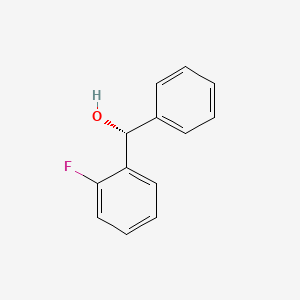 molecular formula C13H11FO B3424635 (R)-(2-fluorophenyl)(phenyl)methanol CAS No. 362-54-9
