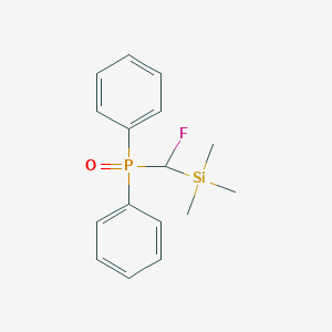 Fluoro(trimethylsilyl)methyl(diphenyl)phosphine oxide