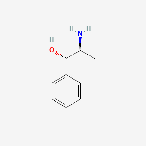 molecular formula C9H13NO B3424674 Cathine CAS No. 36393-56-3