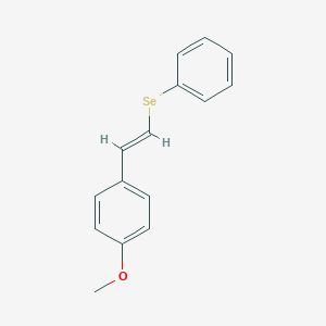 molecular formula C15H14OSe B342469 4-Methoxystyrylphenyl selenide 